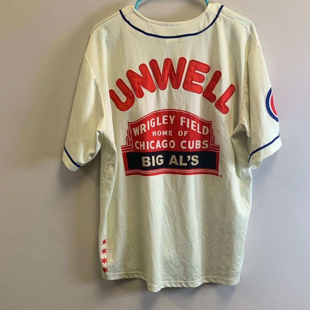 Unwell Chicago Cubs Women's Jersey - Cream Alex Cooper - Picture 3 of 7